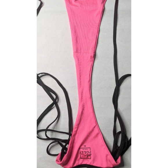 Neon Pink Oh Polly Swimsuit - Picture 7 of 9